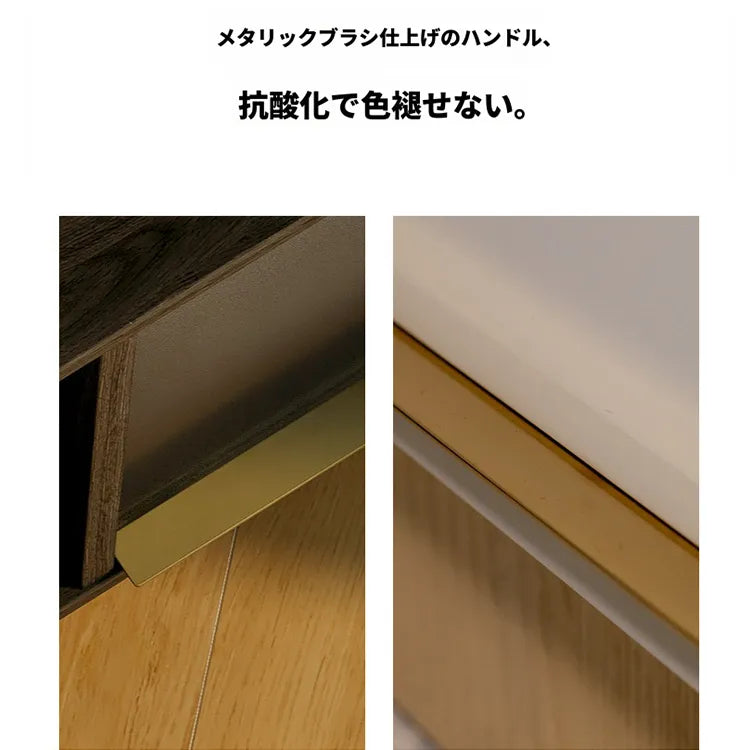 キャビネット ホワイト ブラック 多層板 ステンレス ガラス fzy-3327