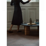 センターテーブル ブラック 多層板 ステンレス 中密度繊維板 fzy-3330