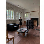 センターテーブル ブラック 多層板 ステンレス 中密度繊維板 fzy-3330