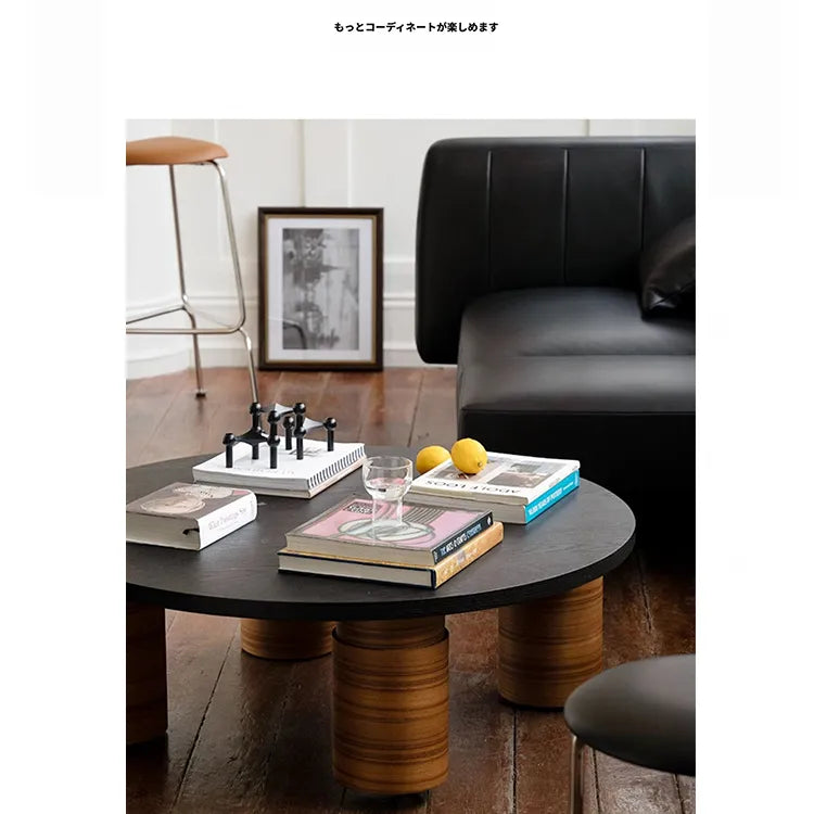 センターテーブル ブラック 多層板 ステンレス 中密度繊維板 fzy-3330