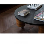 センターテーブル ブラック 多層板 ステンレス 中密度繊維板 fzy-3330