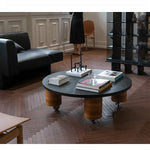 センターテーブル ブラック 多層板 ステンレス 中密度繊維板 fzy-3330