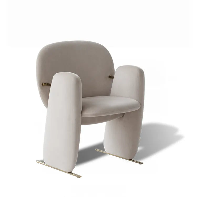 チェア ベージュ オレンジ ブルー 多層板 ステンレス fzy-3331