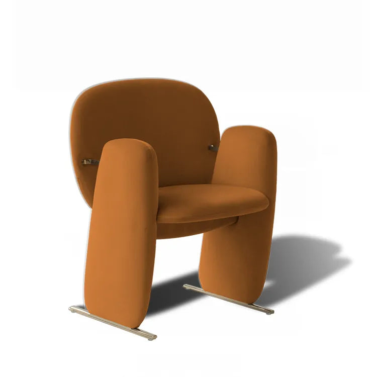 チェア ベージュ オレンジ ブルー 多層板 ステンレス fzy-3331