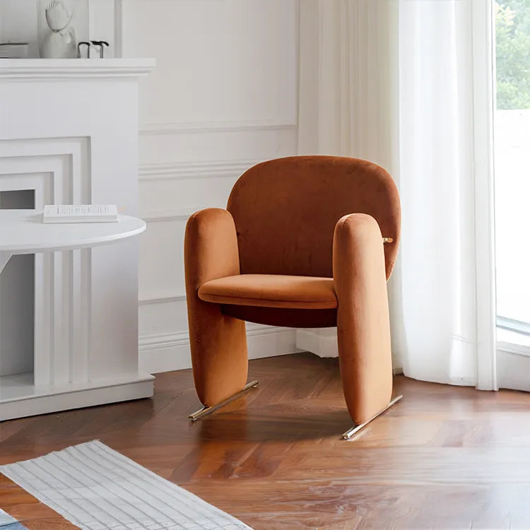 チェア ベージュ オレンジ ブルー 多層板 ステンレス fzy-3331