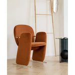 チェア ベージュ オレンジ ブルー 多層板 ステンレス fzy-3331