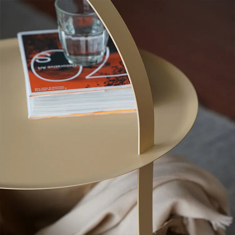 センターテーブル イエロー スチール fzy-3333