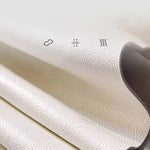 高級感漂うナイトテーブル|無垢材&セラミック&PUレザー使用 fzyhs-2743