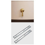 高級感漂うナイトテーブル|無垢材&セラミック&PUレザー使用 fzyhs-2743