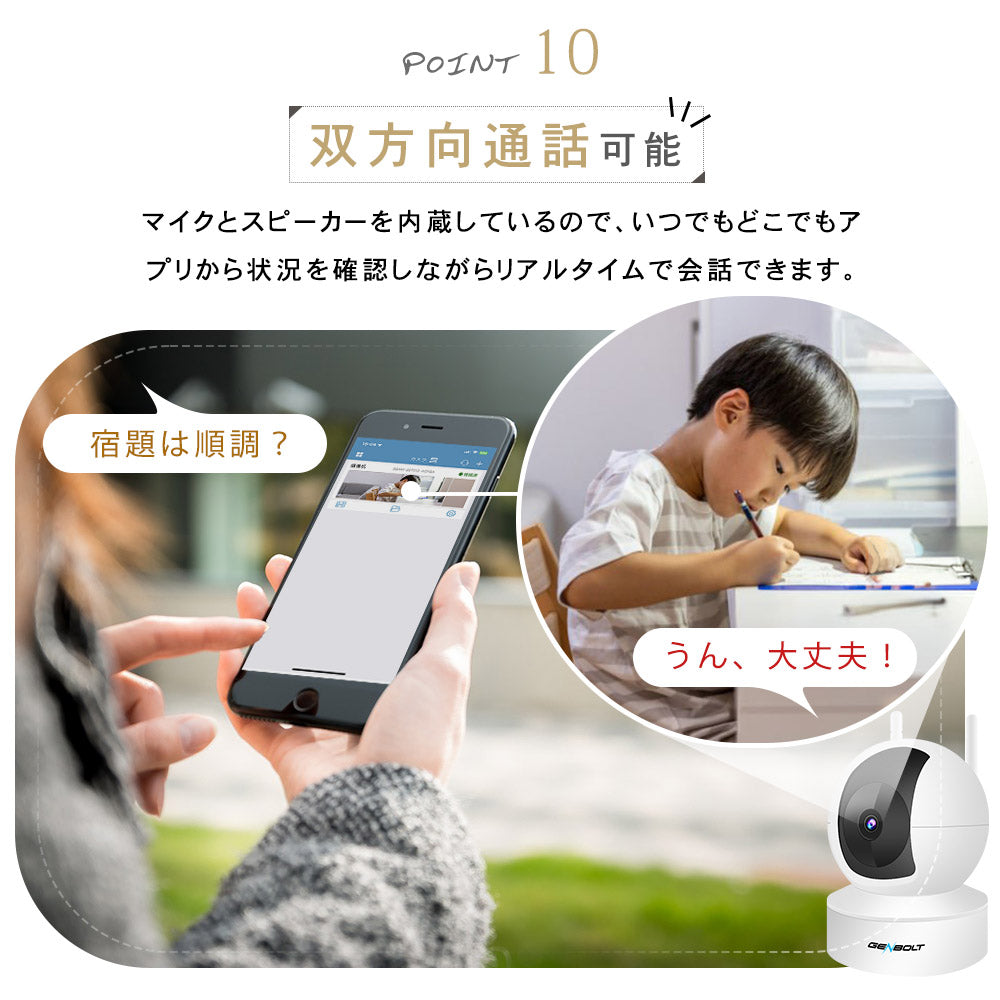 500万画素自動追跡夜間撮影パンチルト対応 Z-GB105