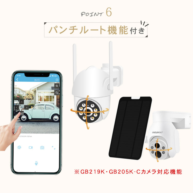 最新防犯カメラを1~10台まで自由に組み合わせ可能なセット K-GB205