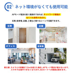 防犯カメラ 2/500万画素暗視モード対応広角レンズ搭載 M-GB600