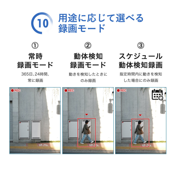 防犯カメラ 2/500万画素暗視モード対応広角レンズ搭載 M-GB600