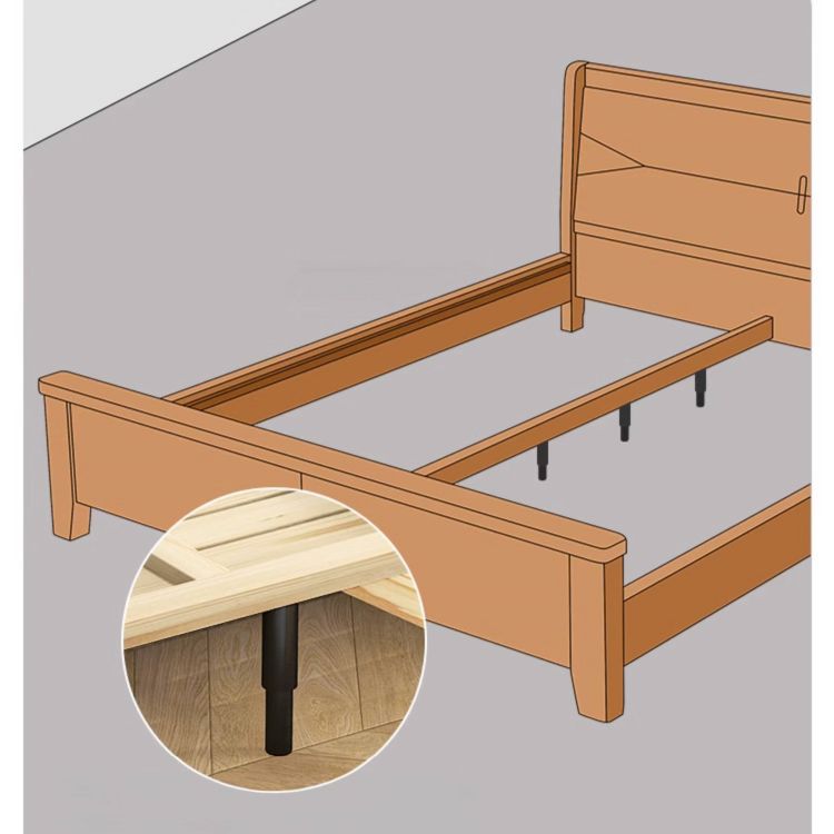 「快適な眠りを実現!高品質パイン材ベッド」 glna-234