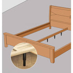 「快適な眠りを実現!高品質パイン材ベッド」 glna-234