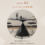 多層板とセラミック使用の高耐久テーブル hagst-1672