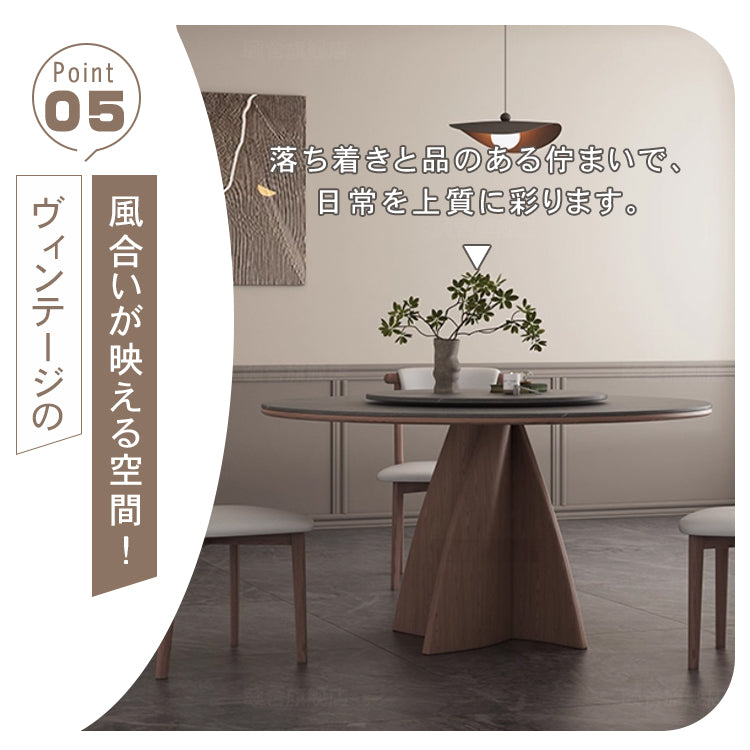 高級アッシュ材とセラミックの多層板テーブル hagst-1673