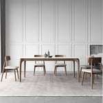 セラミック&アッシュ材の多層板テーブル - デザイン性と耐久性を兼ね備えた逸品 hagst-317