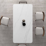 セラミック&アッシュ材の多層板テーブル - デザイン性と耐久性を兼ね備えた逸品 hagst-317