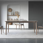 セラミック&アッシュ材テーブル|高級多層板デザインテーブル hagst-319