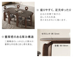 セラミック&アッシュ材テーブル - 多層板仕様の洗練されたデザイン hagst-322