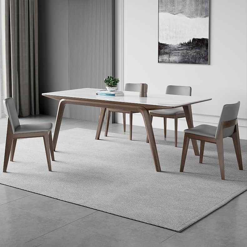 セラミック&アッシュ材テーブル - モダンなデザインと高耐久性 hagst-323