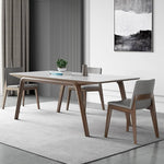 セラミック&アッシュ材テーブル - モダンなデザインと高耐久性 hagst-323