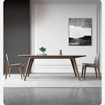 高級アッシュ材使用!スタイリッシュで快適な合皮チェア hagst-329