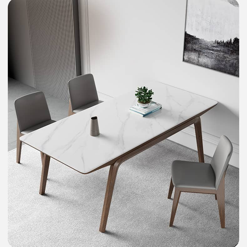 高級アッシュ材使用!スタイリッシュで快適な合皮チェア hagst-329