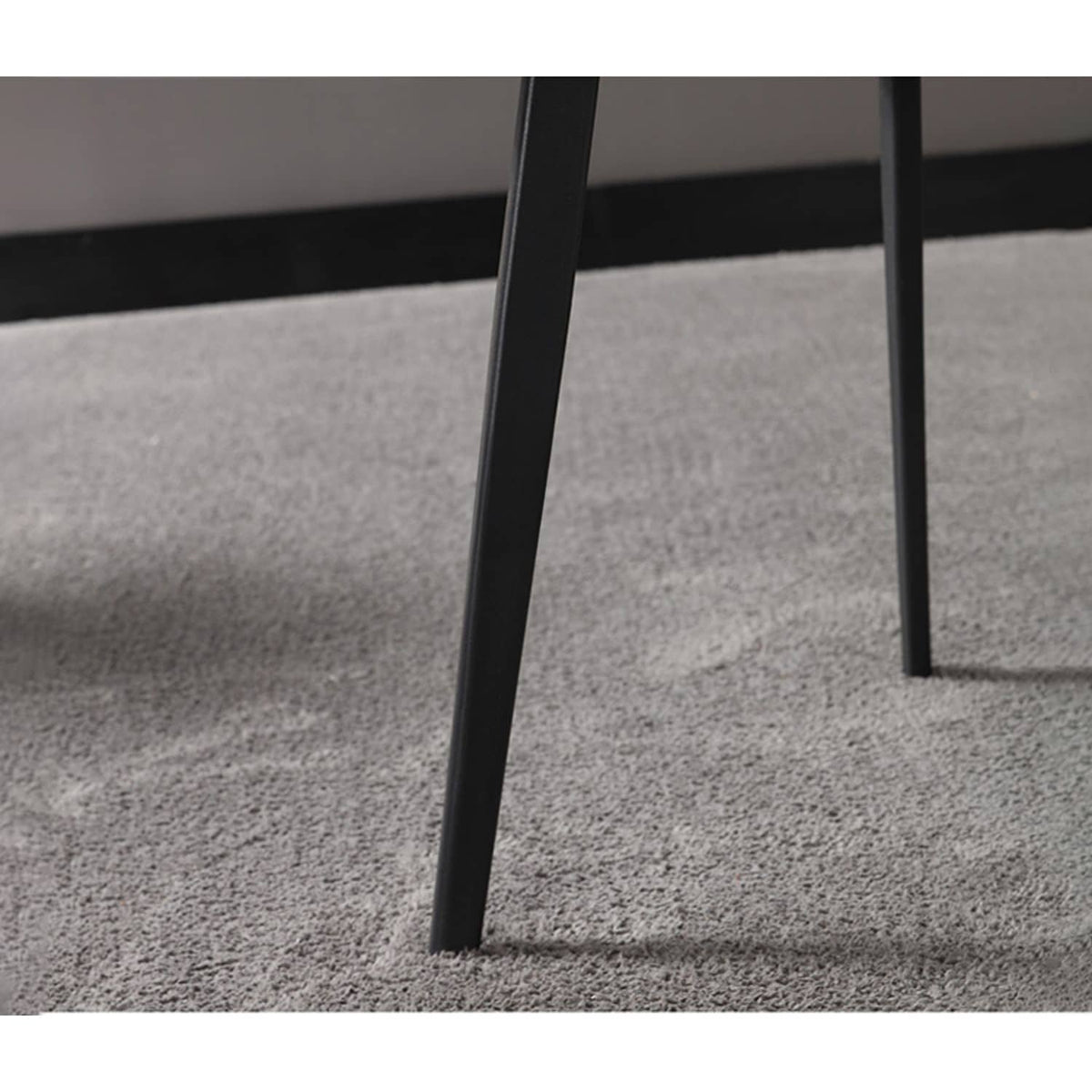 「スタイリッシュなスチール×麻綿×合皮チェア│快適な座り心地&モダンデザイン」 hagst-341