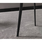 「スタイリッシュなスチール×麻綿×合皮チェア│快適な座り心地&モダンデザイン」 hagst-341