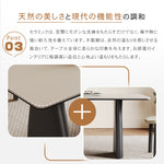 フレンチヴィンテージ風 ダイニングテーブル|無垢材×セラミック天板?モダンミニマル?小空間向け?デザイナーズ?ホワイト hagst-3616