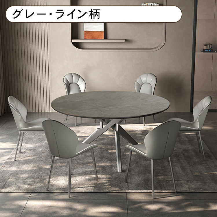 多層セラミックテーブル - ステンレス脚のスタイリッシュデザイン hagst-5368