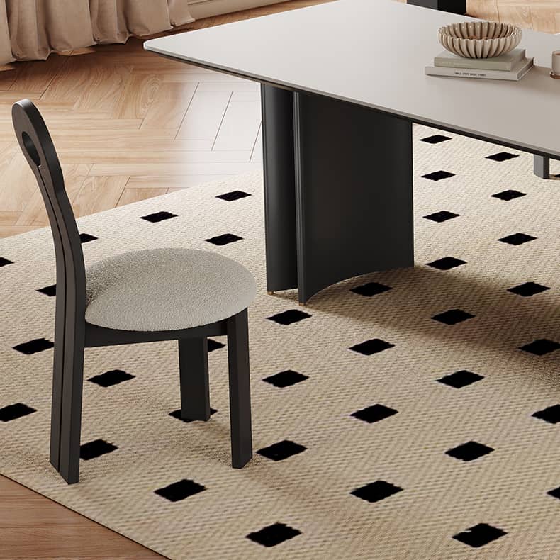 セラミック&ウッド多層板テーブル|おしゃれなデザインと耐久性 hagst-567