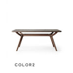 セラミック×アッシュ材 多層板 テーブル | 高級感溢れるデザインと耐久性 hagst-572