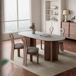 セラミック+アッシュ材 多層板 テーブル|高級感溢れるデザインと耐久性 hagst-573