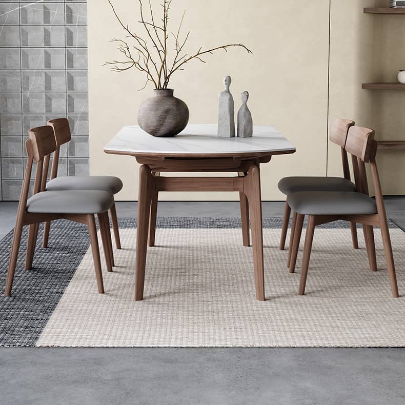 オーク材と合成皮革使用のモダンチェア - 快適さとスタイリッシュを両立 hagst-815