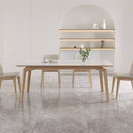 高級アッシュ材使用 合成皮革チェア 北欧風デザイン hagst-816