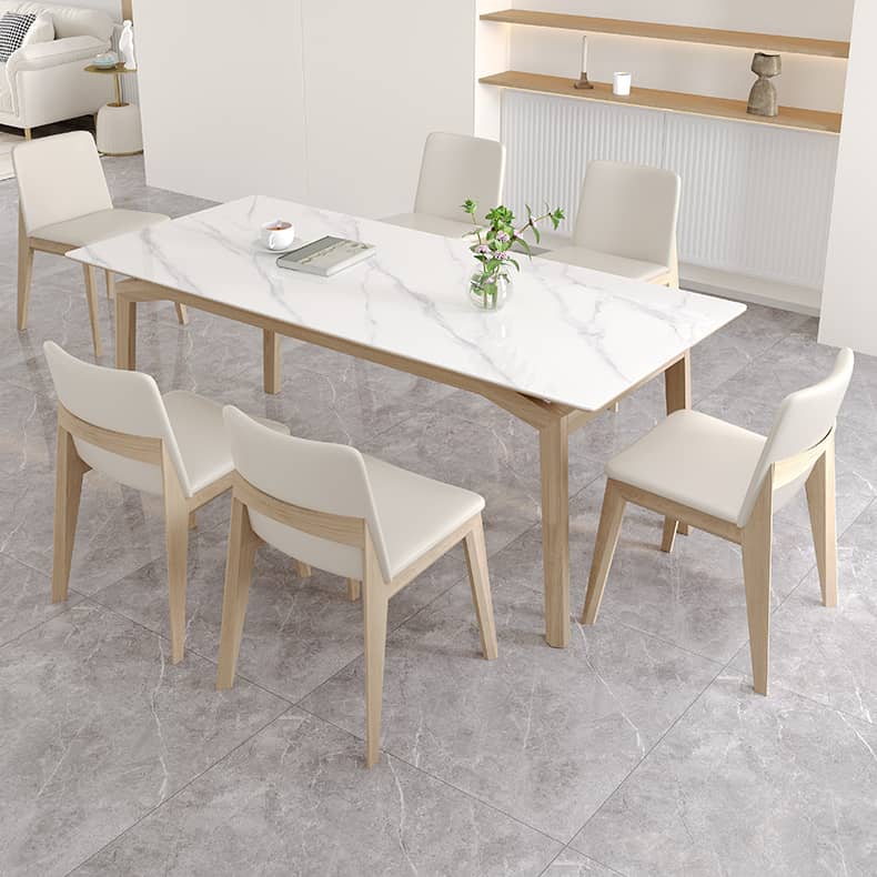 高級アッシュ材使用 合成皮革チェア 北欧風デザイン hagst-816