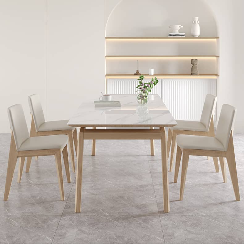 高級アッシュ材使用 合成皮革チェア 北欧風デザイン hagst-816