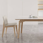 高級アッシュ材使用 合成皮革チェア 北欧風デザイン hagst-816