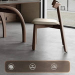 オーク材使用の高級チェア 合成皮革シート付き 北欧風デザイン hagst-821