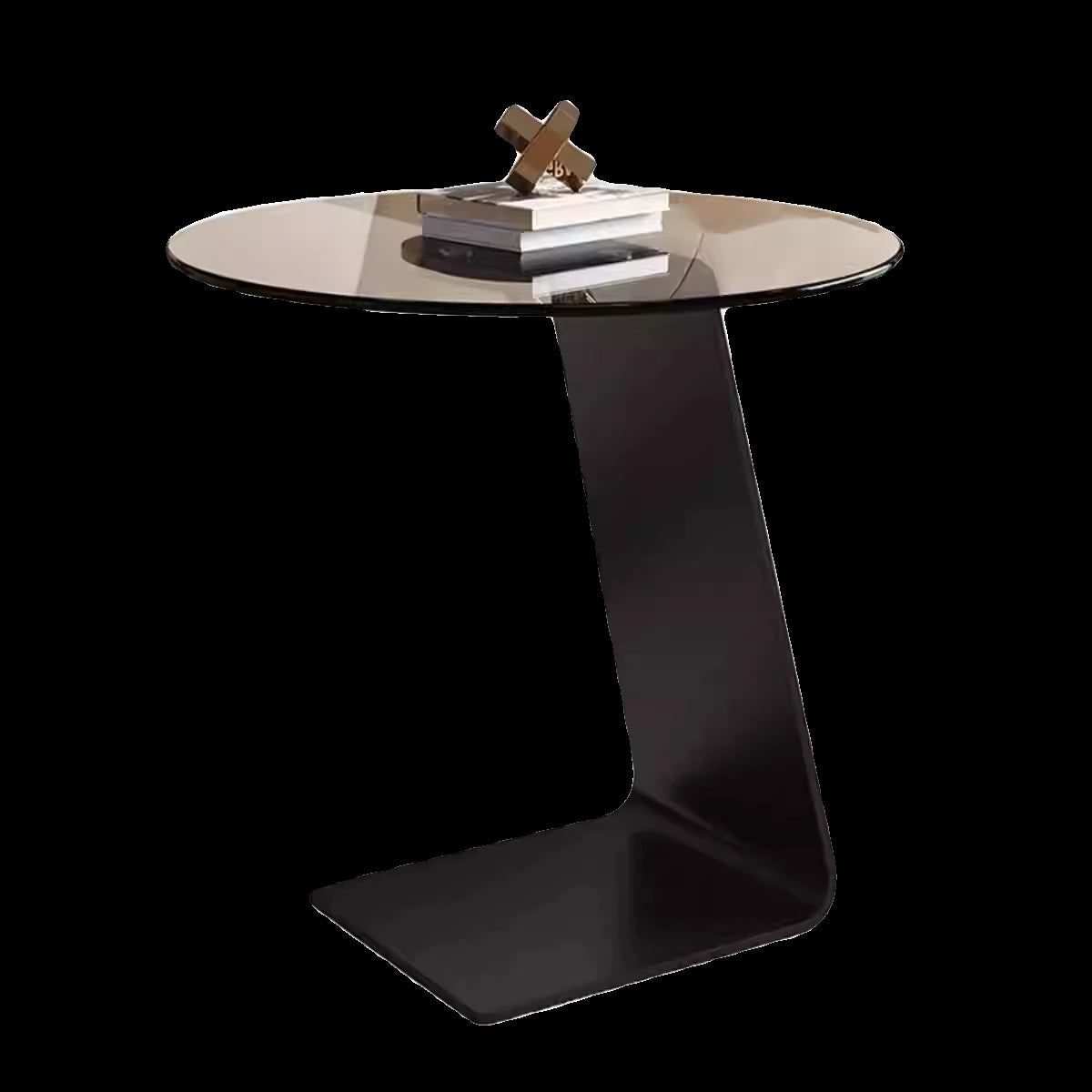 センターテーブル 強化ガラス&アルミニウム合金製 モダンデザイン おしゃれリビングテーブル hakt-5148