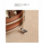 センターテーブル 合成皮革 ステンレス製 おしゃれな2段デザイン 無段階調整可能 モダンインテリアに最適 hakt-5153