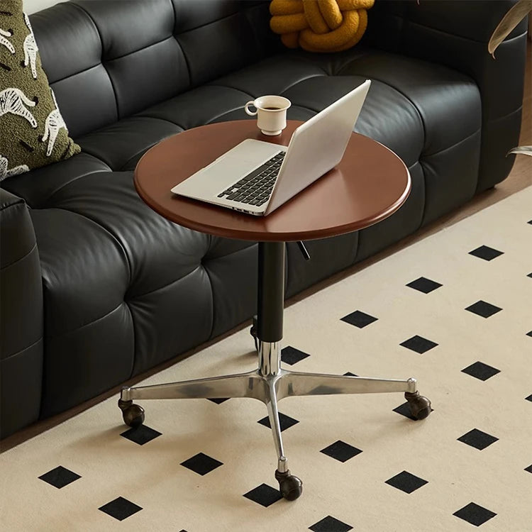 おしゃれなセンターテーブル|多層板&アルミニウム合金製|キャスター付きで移動楽々! hakt-5154