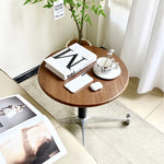 おしゃれなセンターテーブル|多層板&アルミニウム合金製|キャスター付きで移動楽々! hakt-5154