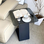 モダン強化ガラスセンターテーブル - スタイリッシュなリビングルームアクセント hakt-5155