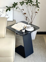 モダン強化ガラスセンターテーブル - スタイリッシュなリビングルームアクセント hakt-5155