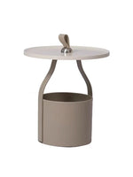 スタイリッシュな合成皮革センターテーブル - 中密度繊維板製で収納も便利!テーブルと収納ボックスが一体化したデザイン。 hakt-5156