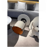 スタイリッシュな合成皮革センターテーブル - 中密度繊維板製で収納も便利!テーブルと収納ボックスが一体化したデザイン。 hakt-5156